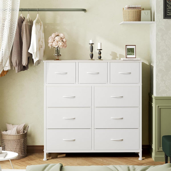 DUMOS Dresser for Bedroom Storage Organizer with 9 Drawers