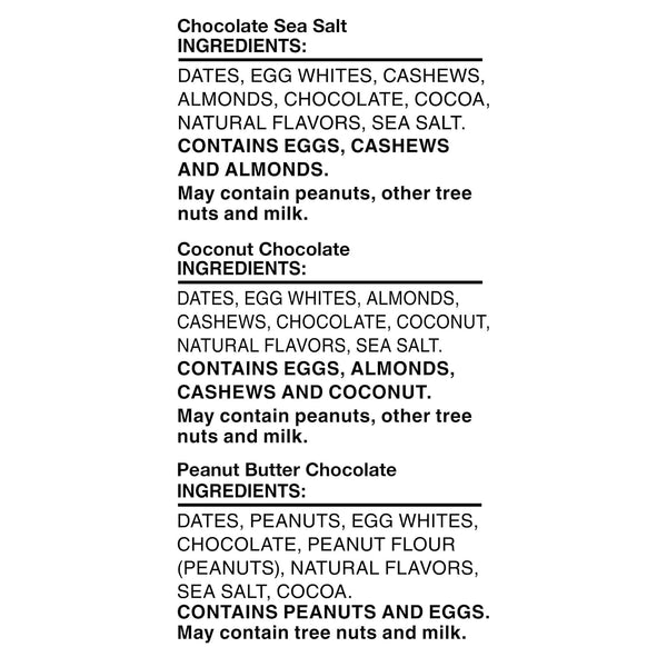 RXBAR Protein Bars, 12g Protein, Gluten Free Snacks, Chocolate Lovers Variety Pack