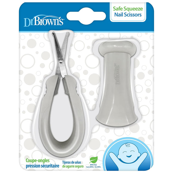 Dr. Brown's Soft and Safe Baby Brush + Comb for gentle hair care and cradle cap prevention, soft bristles, durable wood