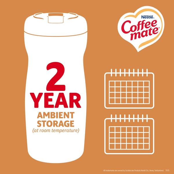 Nestle Coffee mate Original Powder Creamer, 11 oz Canister, Pack of 12, Non-Dairy, Lactose-Free, Cholesterol-Free