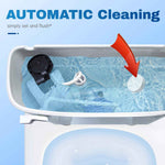 Vacplus Automatic Toilet Bowl Cleaner Tablets - 12 Pack, Deodorizing and Descaling Bathroom Cleaner Against Tough Stains