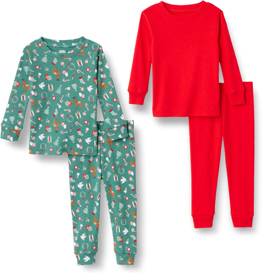 Amazon Essentials x Sofia Grainge Matching Holiday Family Pajama Sets