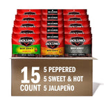 Jack Link's Beef Jerky Variety Pack with 100% Real Beef, 15 Packs, 1.25 oz Bags