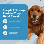 Blue Buffalo Nudges Jerky Cuts Dog, Made in the USA with Natural Ingredients