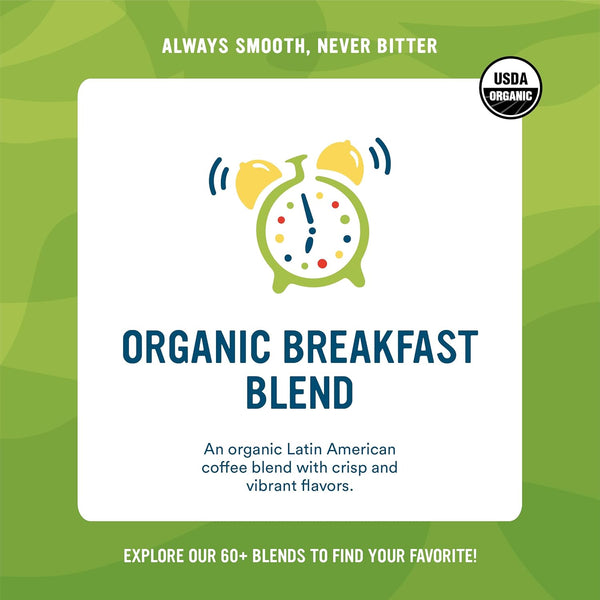 Cameron's Coffee Organic Breakfast Blend Single Serve Pods