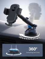 Lamicall Car Phone Holder with 360° Rotation and Adjustable Mount