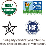 Garden of Life Raw Organics 100% Organic Chia Seeds for Smoothies and Pudding, Whole Seed Foods with Omega 3 Superfood, 28 Servings