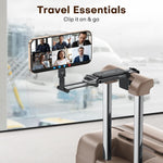 OMOTON TP02 360°Rotating for MagSafe Tripod, Aluminum Magnetic Phone Tripod for iPhone 17/16/15 Pro Max Air Women Men, Foldable Cell Phone Stand Fits Vlog, Gym, Travel Accessories Gift for Fathers Day