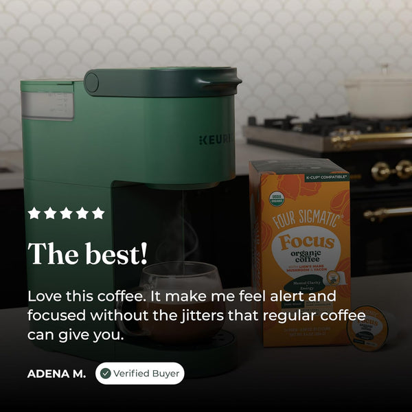 Four Sigmatic Mushroom Coffee K-Cups with Lion's Mane and Yacon