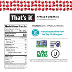 That's it. Mini Fruit Bars Variety 35 Pack No Sugar Plant-Based Vegan Gluten Free