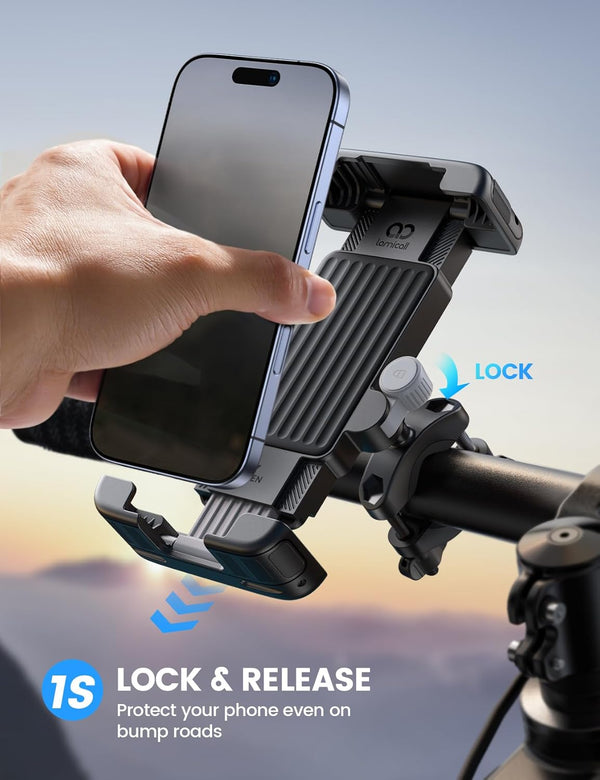 Lamicall Bike Phone Mount for iPhone and Galaxy Phones