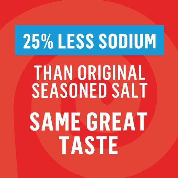 Lawry's 25% Less Sodium Seasoned Salt, 8 oz, Kosher Certified, No MSG Added, All-Purpose Seasoning for Beef, Pork, or Poultry