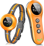 2-in-1 Dog Shock Collar & Dog Bark Collar - Smart Anti Barking Dog Training Collar with 5 Adjustable Sensitivity & 3300FT Remote for All Breeds IP67 Waterproof E-Collar