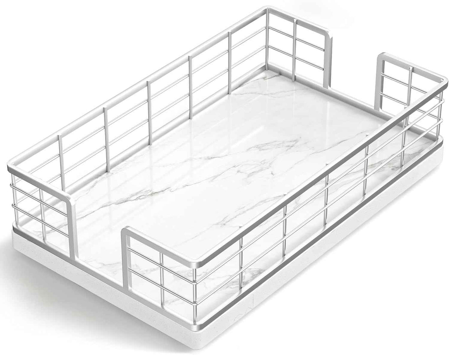 Wican Napkin Holder for Table, Bamboo Iron Standing Napkin Dispenser for Kitchen Dining Farmhouse Cocktail Picnic Bar Rustic Wood Holders for Paper Mail Bills Suitable for All Dining Room Decors Black