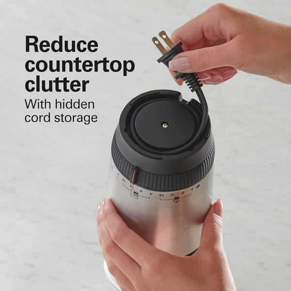 Hamilton Beach Custom Grind Electric Coffee Grinder for 4-14 Cups