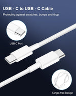 67W 3-Port Fast USB C Car Charger Power Adapter for iPhone and iPad