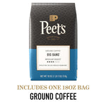 Peet's Big Bang 18 Ounce Medium Roast Ground Arabica Coffee Bag