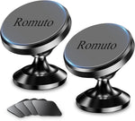 2-Pack Magnetic Phone Holder for Car Dashboard with Strong Magnet