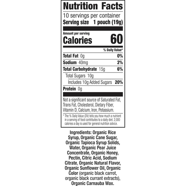Annie's Organic Fruit Flavored Snacks, 10 Pouches, 7 oz