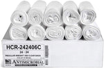 Aluf Plastics High Density Trash Bags, 16 Gallon, 1000 Count, Clear, for Various Uses