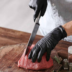 Schneider Latex-Free Vinyl Exam Gloves, 4 Mil Thick, for Medical, Cooking, Cleaning, and Food Prep