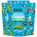 Crunchy Roasted Edamame Beans in Sea Salt, 4 oz, 3 Pack, Low Carb, Gluten-Free, Vegan