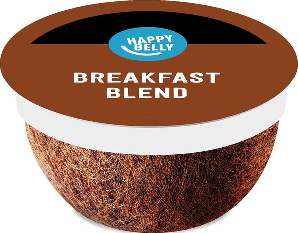 Happy Belly Variety Pack Compostable Coffee Pods for K-Cup Brewer