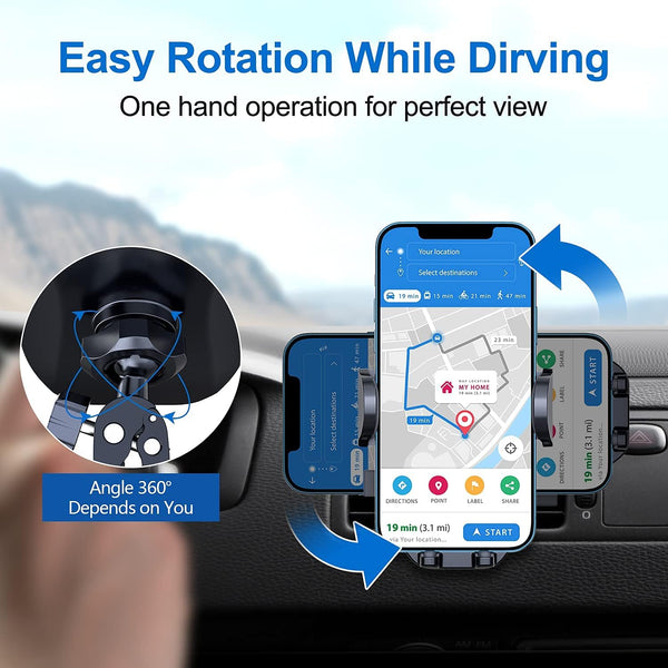 Universal Air Vent Car Mount for Big Phones and Thick Cases