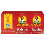 Sun-Maid 13 oz Resealable California Sun-Dried Raisins for Healthy Snacks and School Lunches, Non-GMO and No Added Sugar