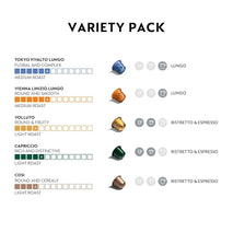Nespresso Capsules Original Line Variety Pack 50 Count Coffee Pods