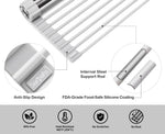 20.5 x 13.1 Inch Roll-Up Dish Drying Rack for Large Kitchen Sinks
