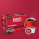 eight o'clock coffee the original, medium roast, keurig k-cup pods, 72 count, kosher
