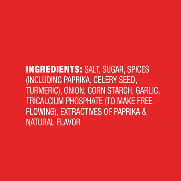 Lawry's Seasoned Salt - Kosher, No MSG, Versatile All-Purpose Seasoning for Meats, Veggies, 16 oz