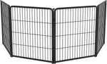 fxw homeplus unleashed 24 inch 6 panels dog pen black patented