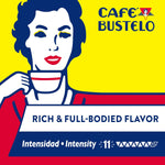 Cafe Bustelo Aluminum Espresso Capsules for Nespresso Original Line Machines