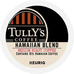 Tully's Coffee Hawaiian Blend Keurig Single Serve K-Cup Pods 60 Count