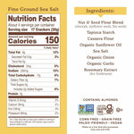 Simple Mills Almond Flour Crackers Snack Packs, Sea Salt, Gluten Free, Flax Seed, Sunflower Seeds, Corn Free, Good for Snacks, 6.5 oz, Pack of 2 (8 Bags per Box)
