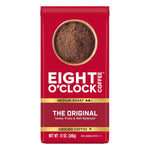 Eight O'Clock Coffee The Original Medium Roast Ground Coffee 30 Oz 100 Arabica Beans Pack of 1 Kosher