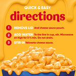 Velveeta Shells and Cheese Mac and Cheese, 8 Cups, Original Flavor, Easy Snacks or Sides