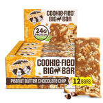 Lenny & Larry's Cookie-fied BIG BAR - Chocolate Chip Cookie Dough Vegan Protein Bars