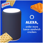 Lance Sandwich Crackers Variety Pack, 3 Flavors, 20 Individually Wrapped Packs, 6 Sandwiches Each
