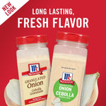 McCormick Granulated Onion, From Whole White Onions, for Consistent Flavor, 18 oz