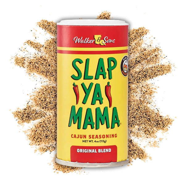 Slap Ya Mama Original Cajun Seasoning Blend, 4 Ounce, No MSG, Kosher, Louisiana Made