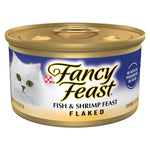purina fancy feast wet cat food flaked fish and shrimp 3 oz cans pack of 24