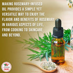 Dried Rosemary Leaves, 3 oz, Premium All Natural, Farm Fresh, Rich Savory Flavor by Amazing Chiles & Spices