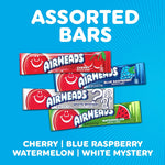 Airheads Full-Size Candy Bars Variety Pack Individually Wrapped 60 Count Box