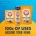 Arm & Hammer Pure Baking Soda Shaker, 12 Oz, Pack of 6, Free-Flowing Granules, Water-Resistant Container