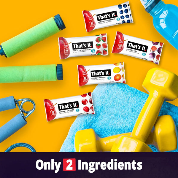 That's it. Mini Fruit Bars Variety 35 Pack No Sugar Plant-Based Vegan Gluten Free