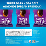 SkinnyDipped Snack Attack Minis Almond Variety Pack, 25 Individually Wrapped Mini Bags