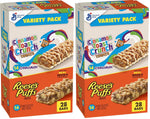 Cinnamon Toast Crunch and REESE'S PUFFS Cereal Bars Value Pack 28 Ct 23.8 oz